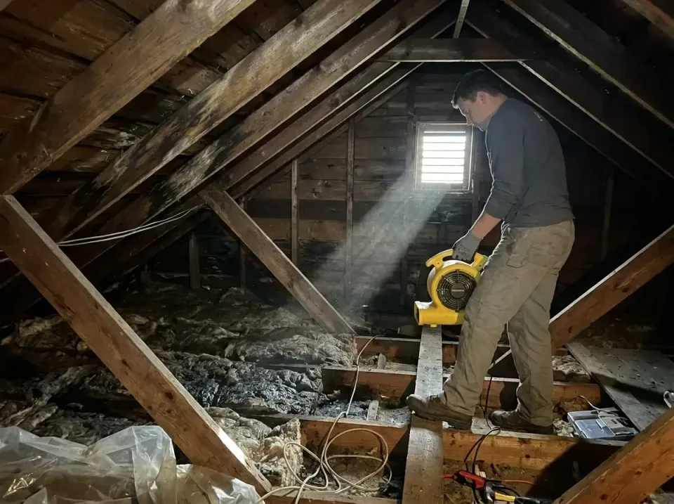 attic-water-damage-drying-proc-007 — frequently asked questions, Emergency Water Extraction & 24/7 Flood Response in Cotulla…